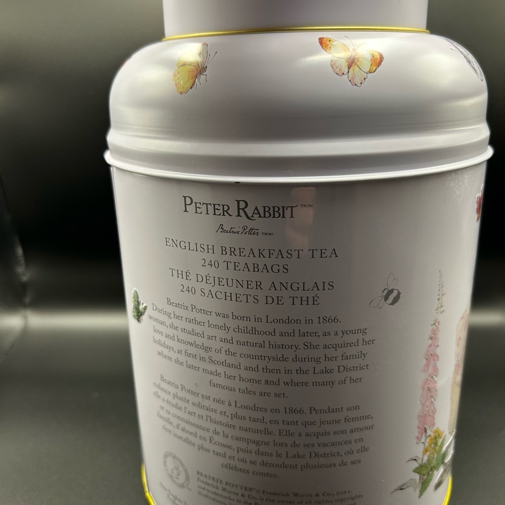 Peter Rabbit White Tea Tin - Picture 4 of 4